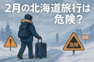 2月北海道旅行は危険かどうか解説