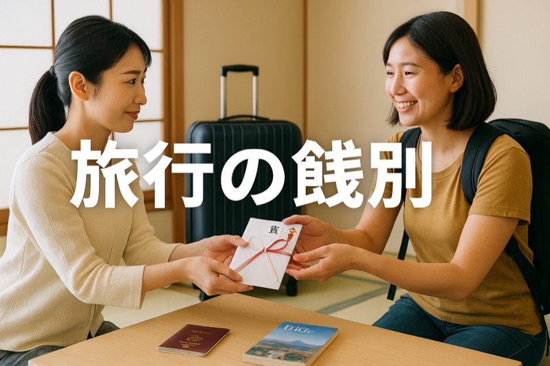旅行の餞別