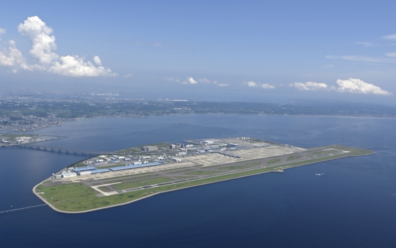 セントレアから羽田へ飛行機