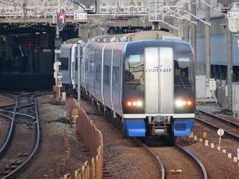 ミュースカイでセントレアへ