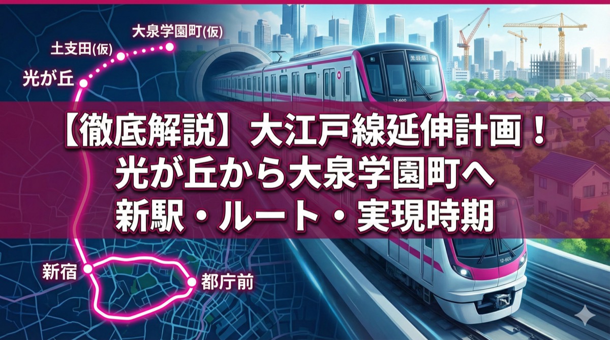 大江戸線延伸とは