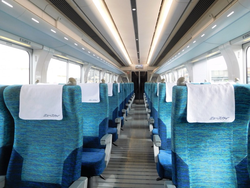 ミュースカイ座席