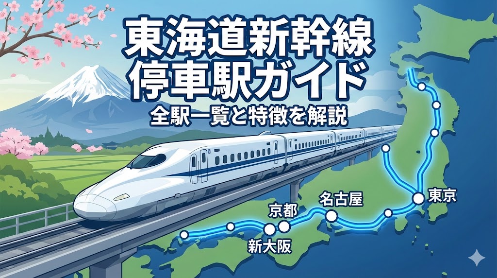東海道新幹線停車駅ガイド