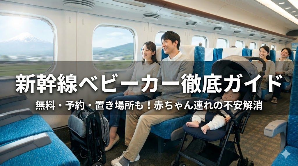 新幹線でベビーカーの扱いについて