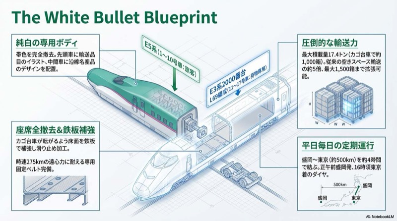 荷物専用新幹線