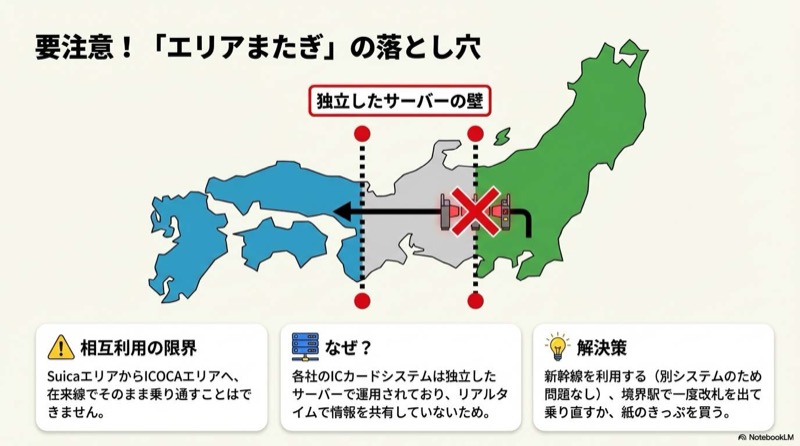 ICOCAとSuicaの違い