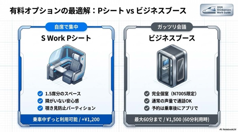 新幹線のワークスペース完全ガイド