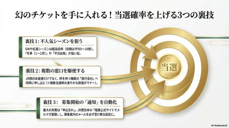 twilight express瑞風のチケット